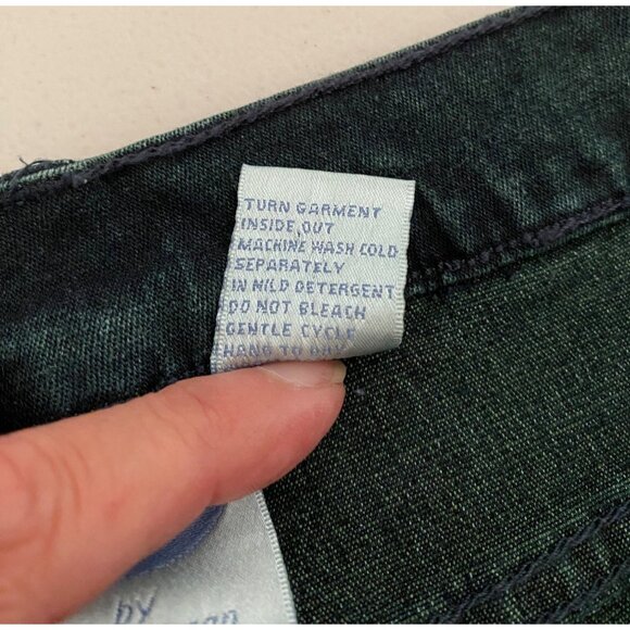 NWT DG 2 Diane Gilman Denim Blue Jean Straight Leg Size 16 - Picture 4 of 10